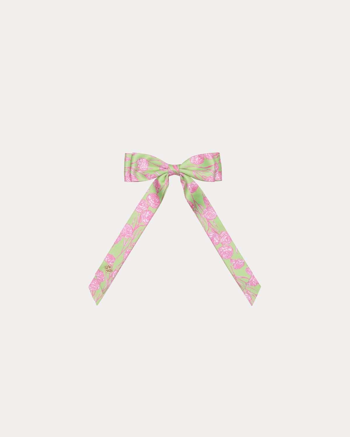 Bow Hair Clip - Pistachio Macaron