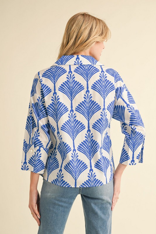Cloister Collec | Print Top