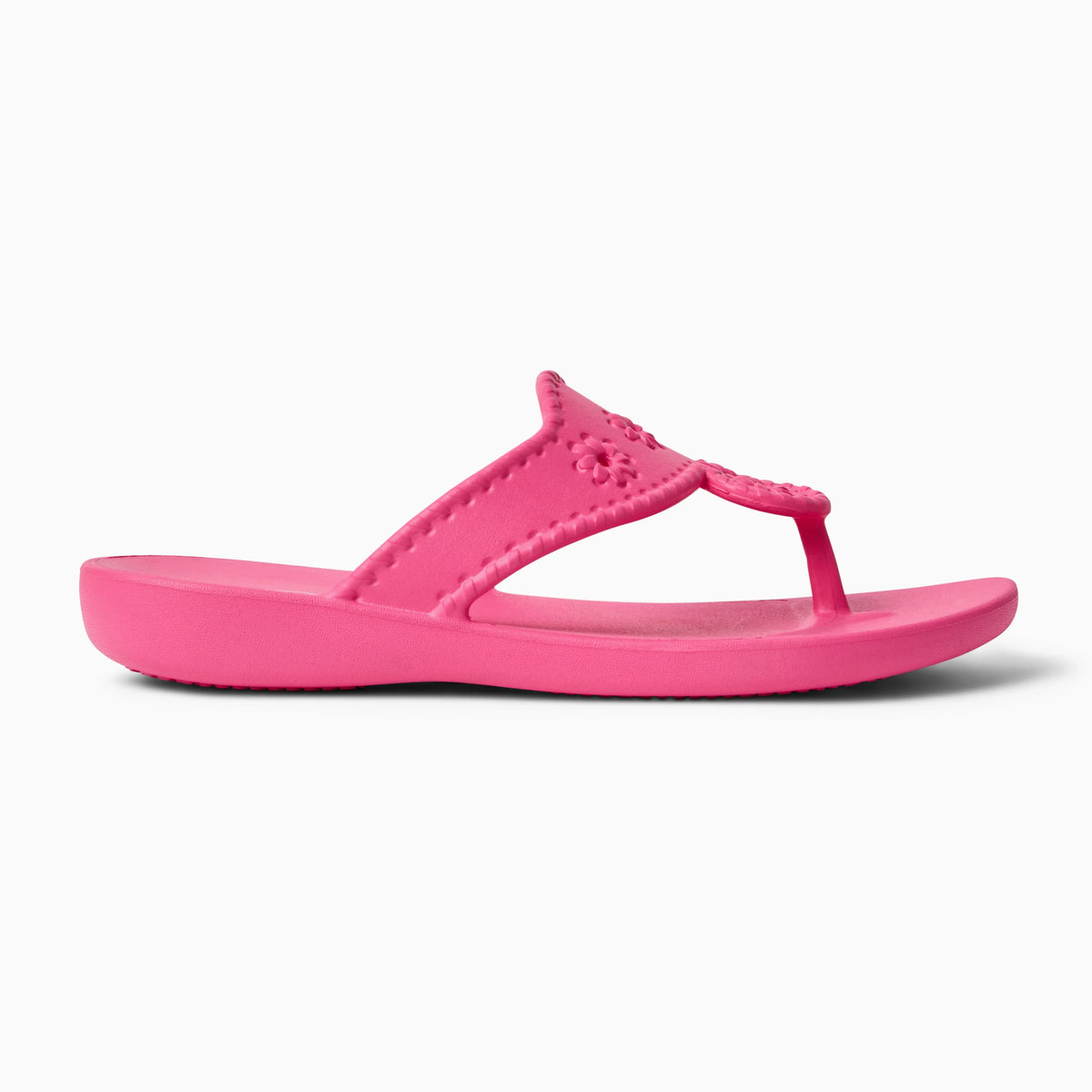 JACK ROGERS Jacks Waterproof Sandal in fuchsia pink with strappy design, suitable for casual summer wear.