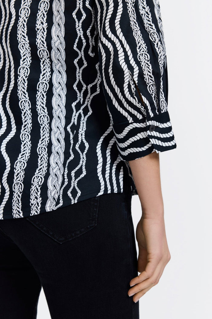 Foxcroft | Paityn 3/4 Sleeve Top