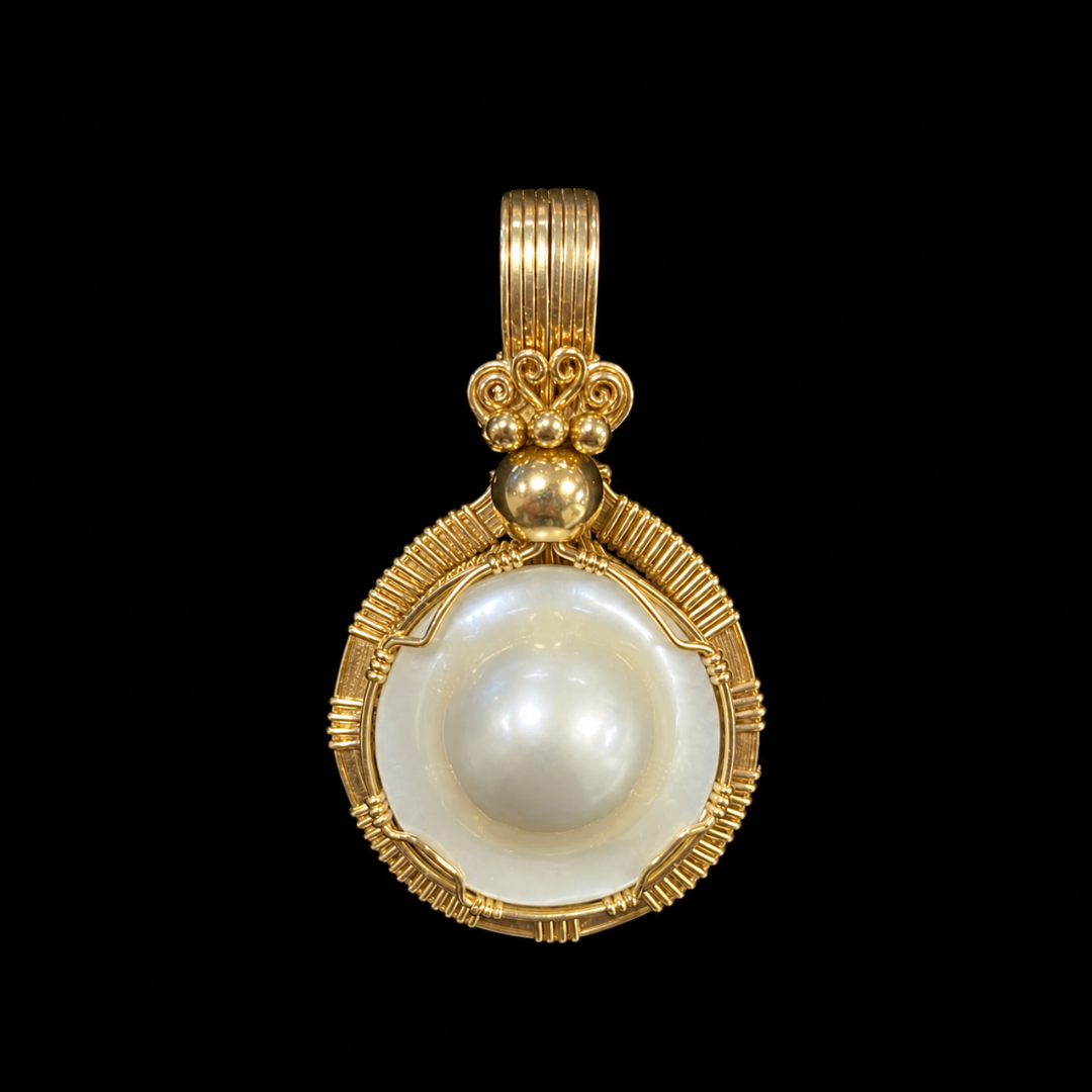 Blister Pearl Pendant