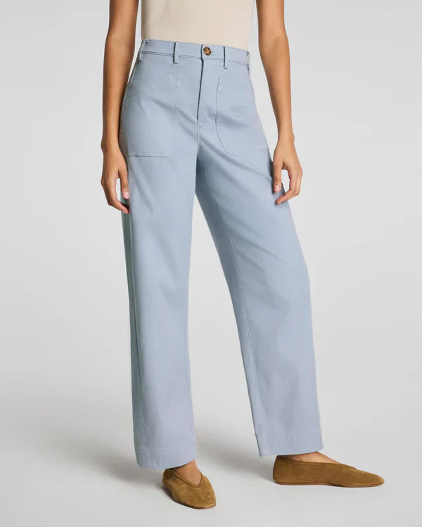 Utility Barrel Leg Pant with Patch Pockets