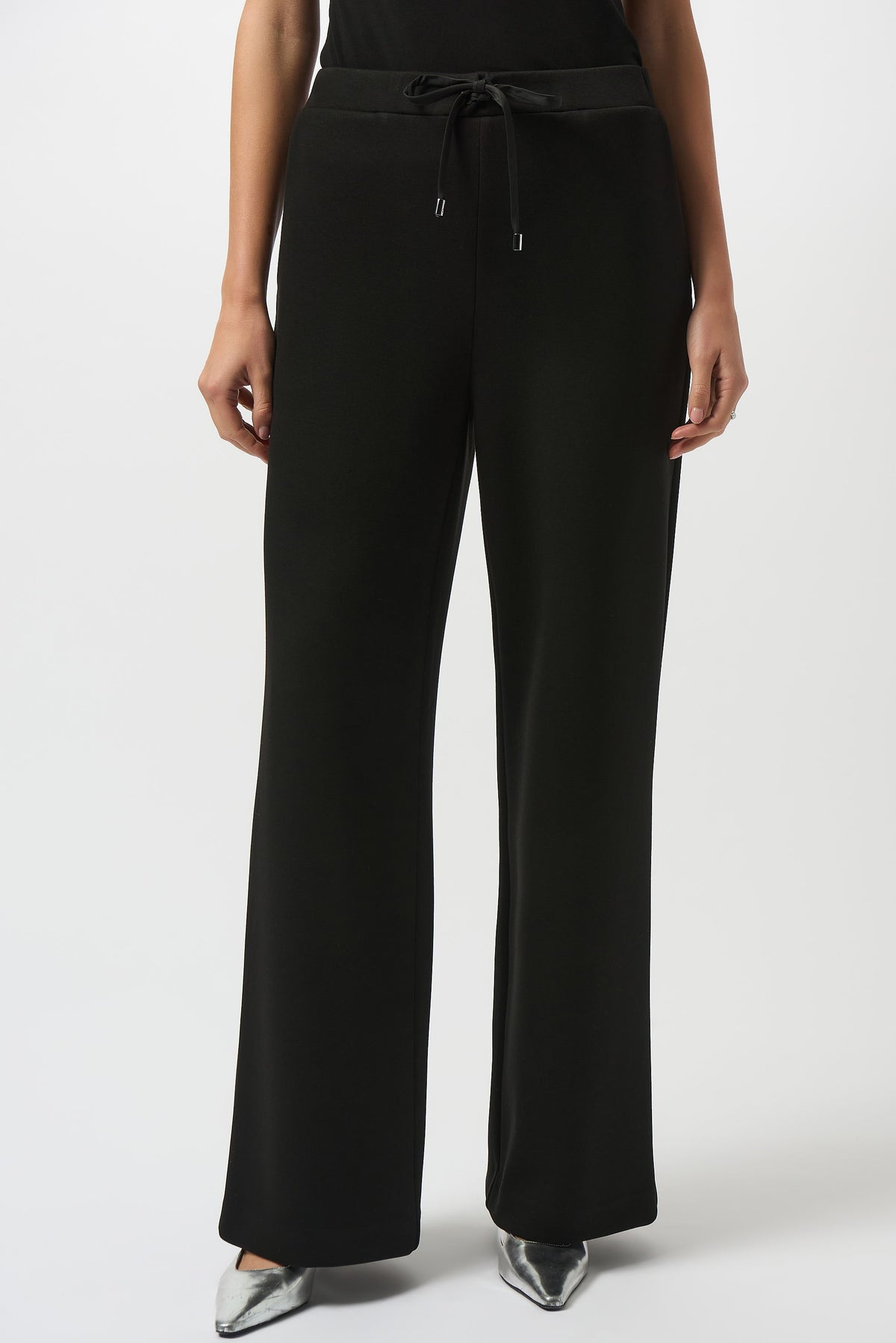Joseph Ribkoff scuba jersey wide-leg pants, stylish and comfortable women&
