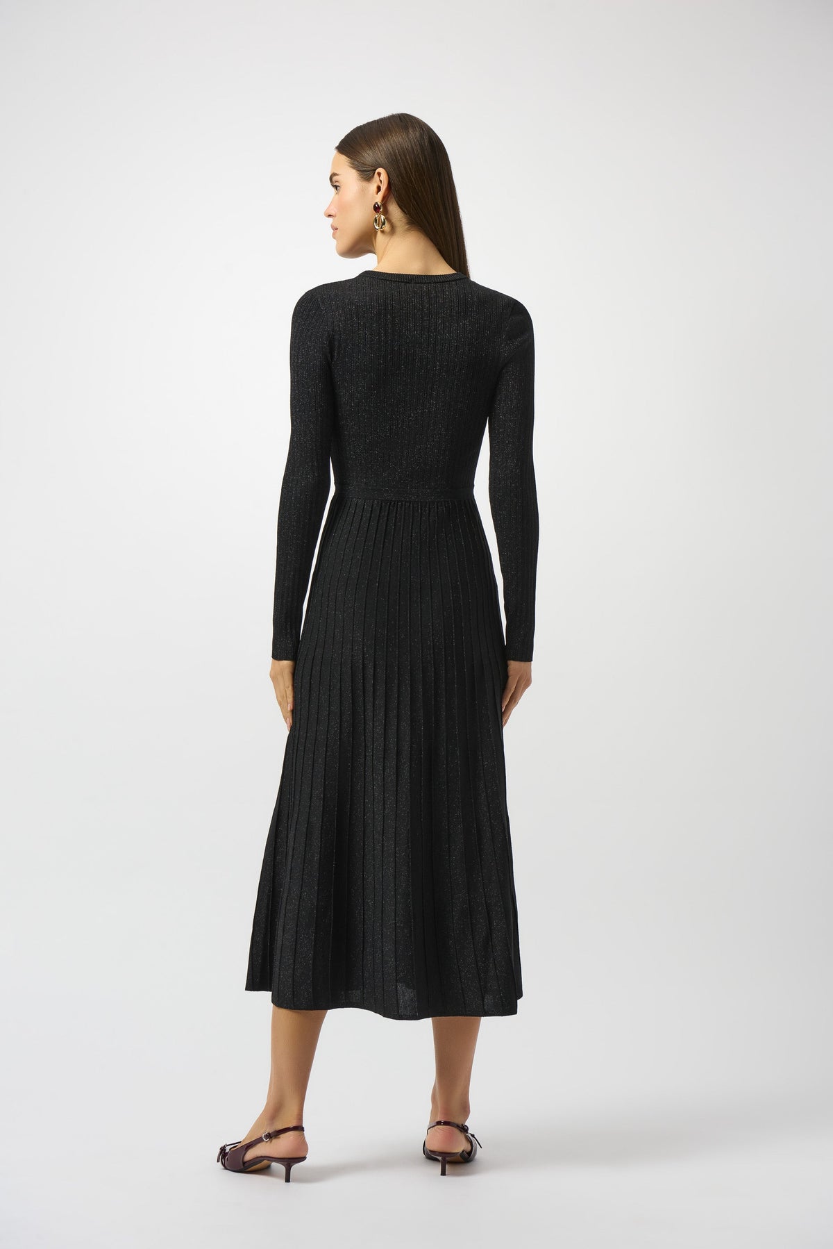 Joseph Ribkoff | Knit Crew Neck Dress - Evelyne Talman