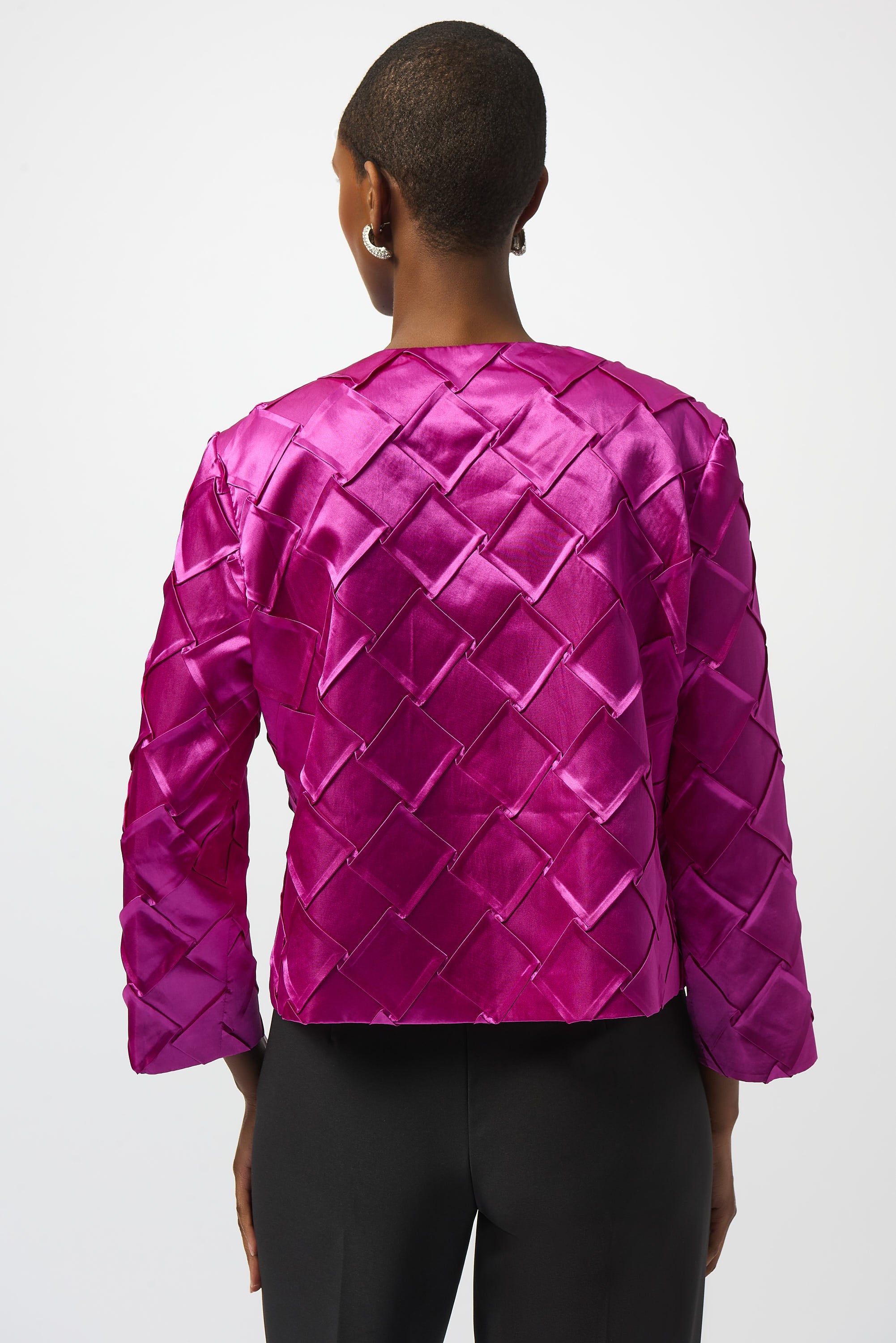 Joseph Ribkoff | Textured Satin Jacket