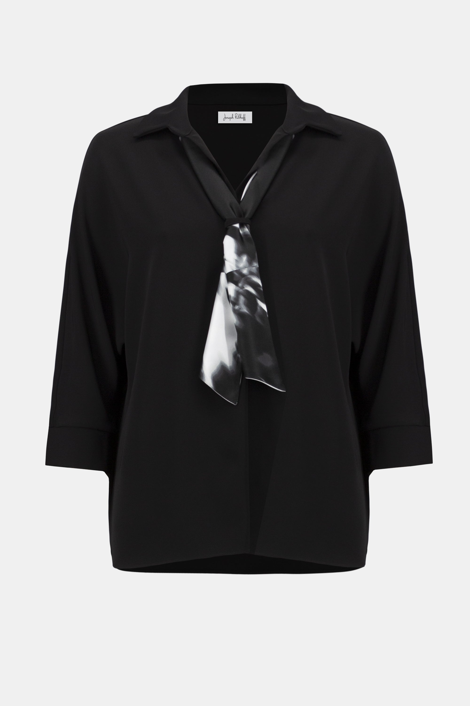 Joseph Ribkoff | Top W/printed Satin Scarf