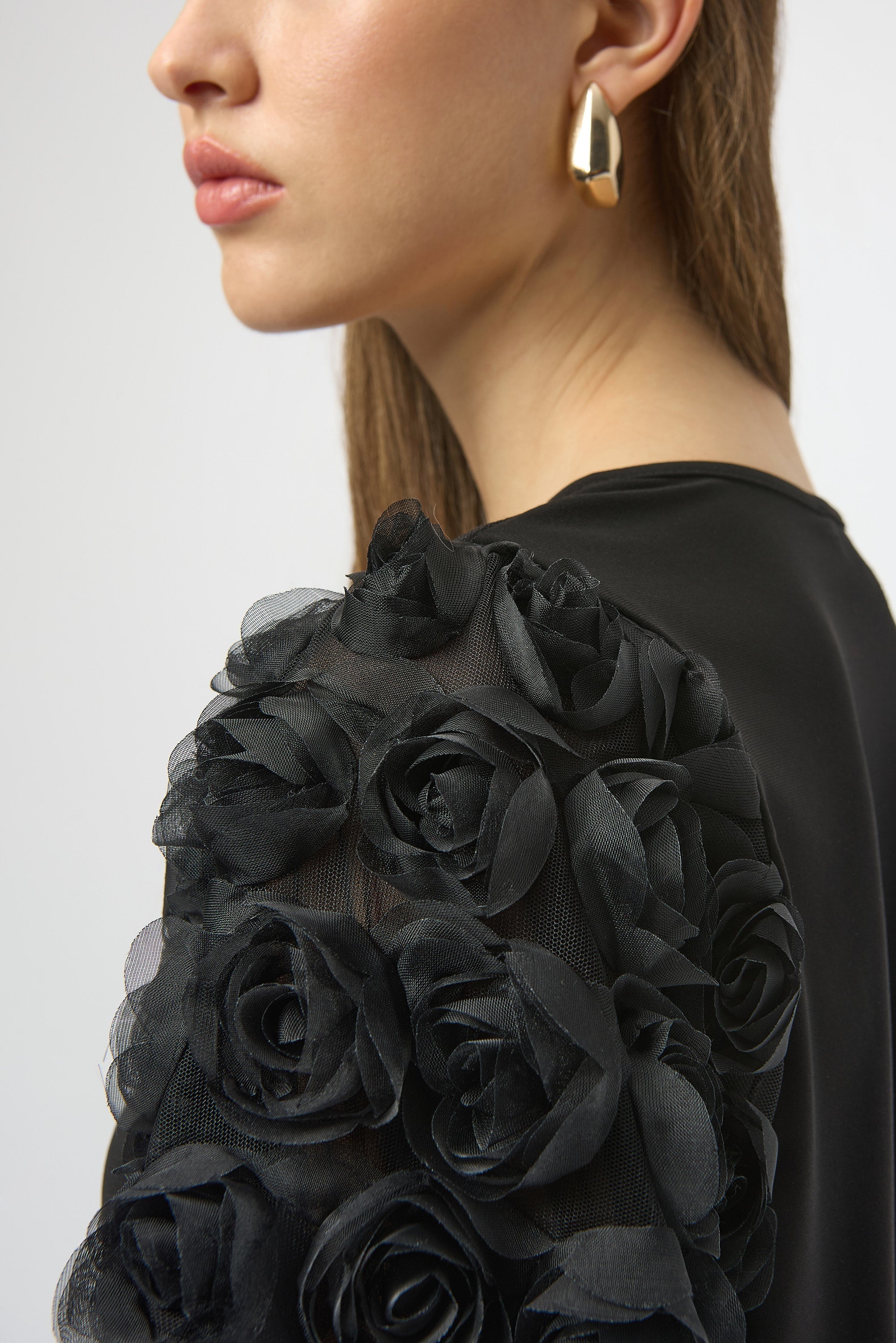 Joseph Ribkoff | Top W/rosette Slvs
