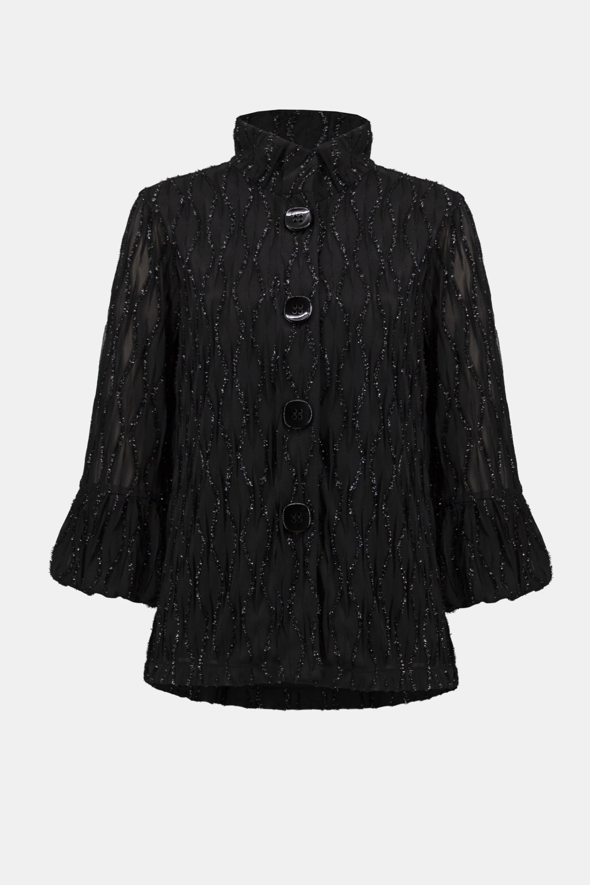 Joseph Ribkoff | Lurex Trapeze Jacket
