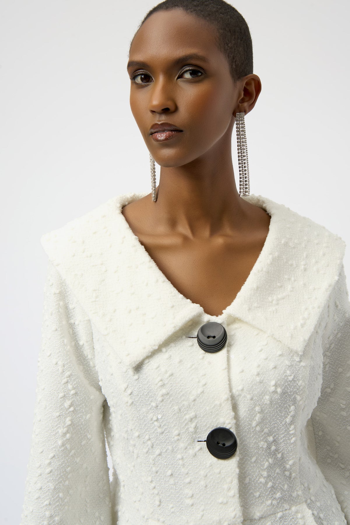 Joseph Ribkoff | Boucle Peplum Jacket