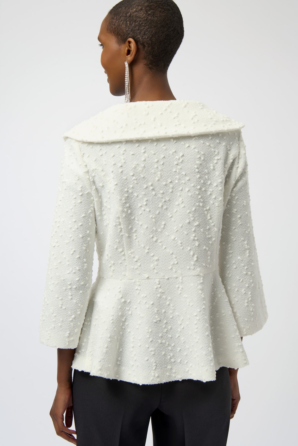 Joseph Ribkoff | Boucle Peplum Jacket