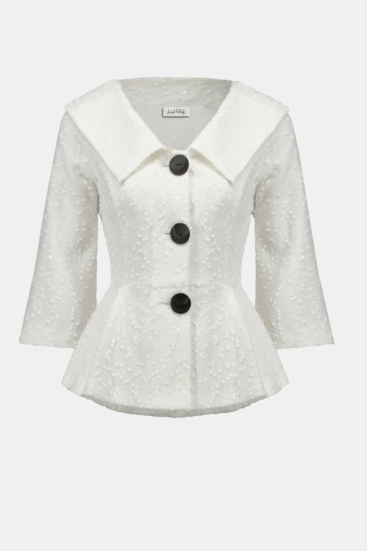 Joseph Ribkoff | Boucle Peplum Jacket