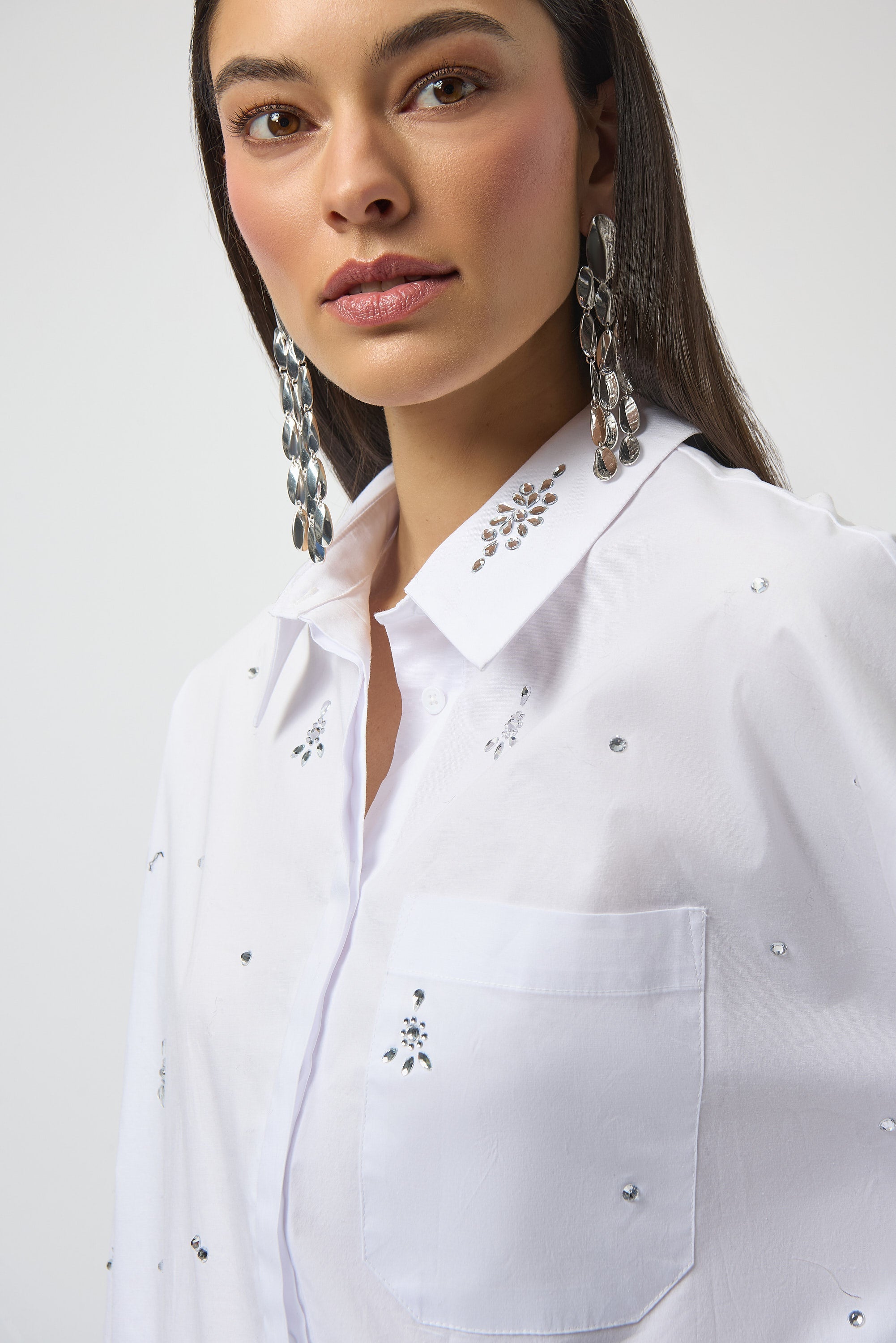 Joseph Ribkoff | Blouse W/rhinestones