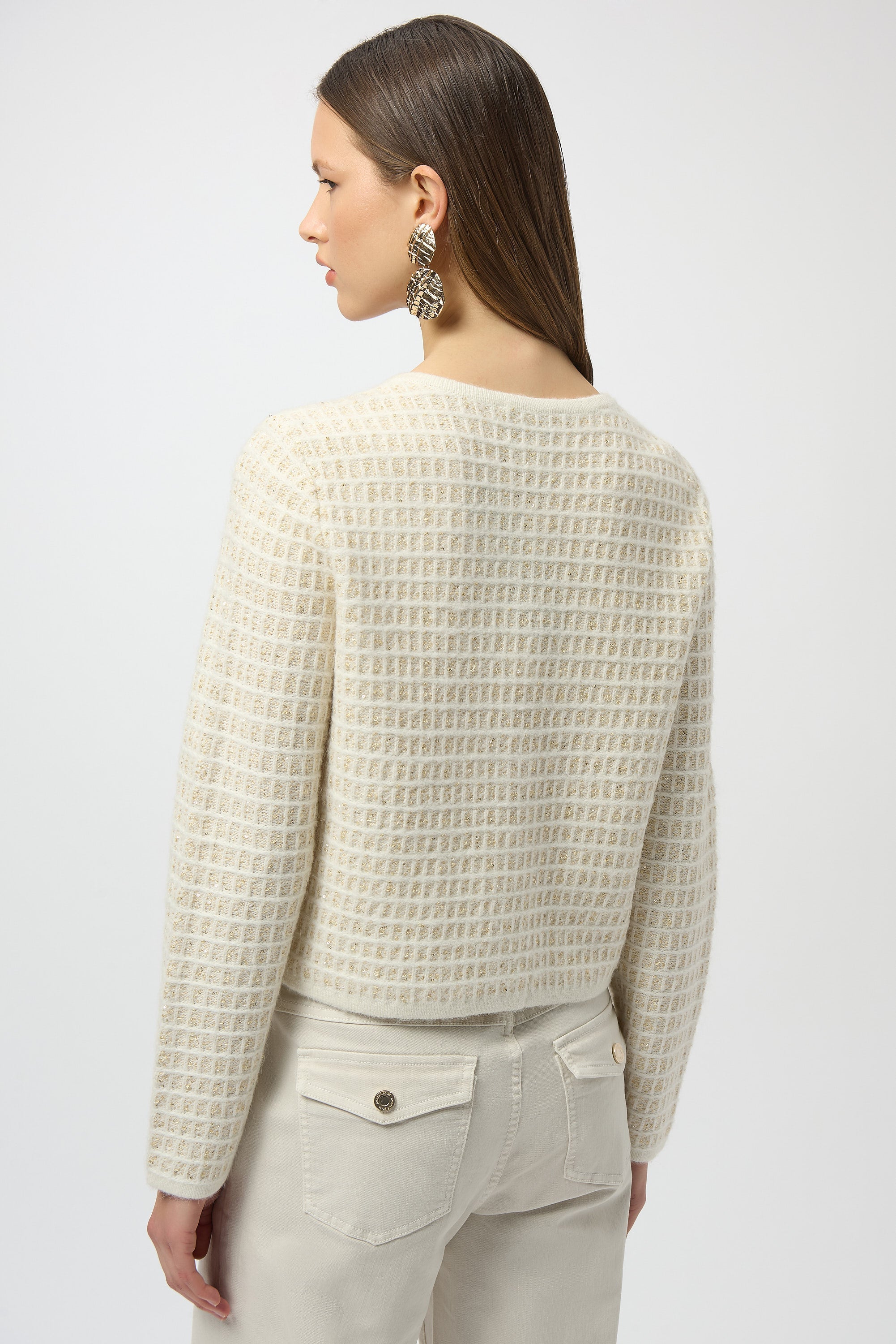 Joseph Ribkoff | Knit Cardigan W/gold Buttons