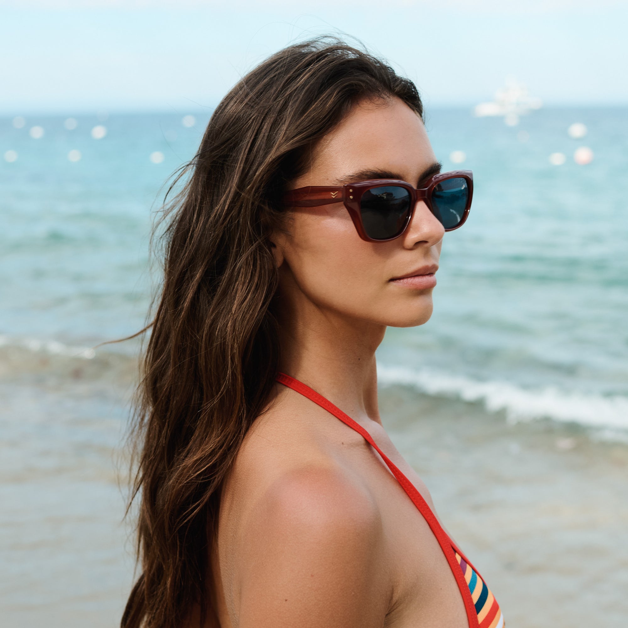 Nova Sunglasses - Ginger/Sky