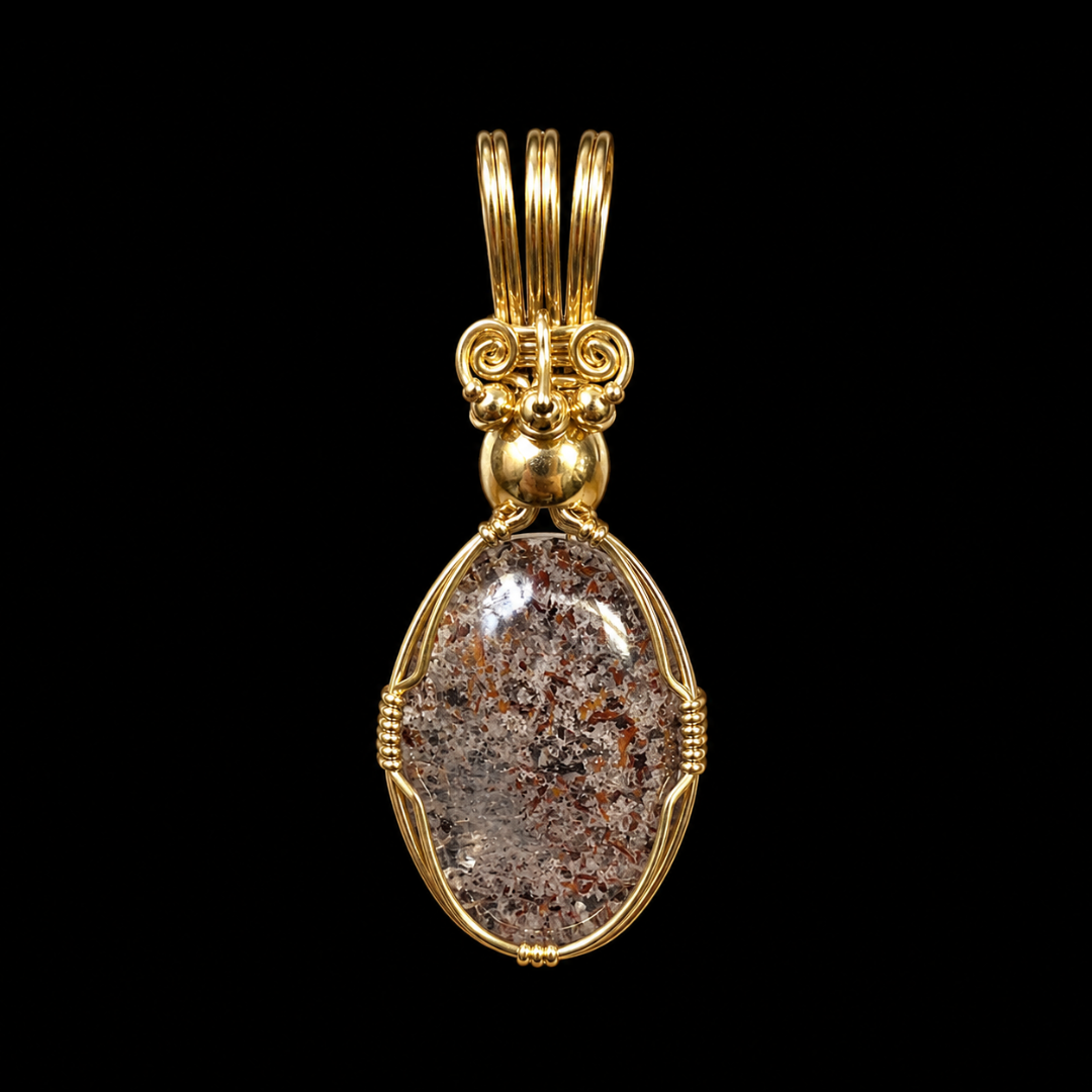 Strawberry Quartz Pendant
