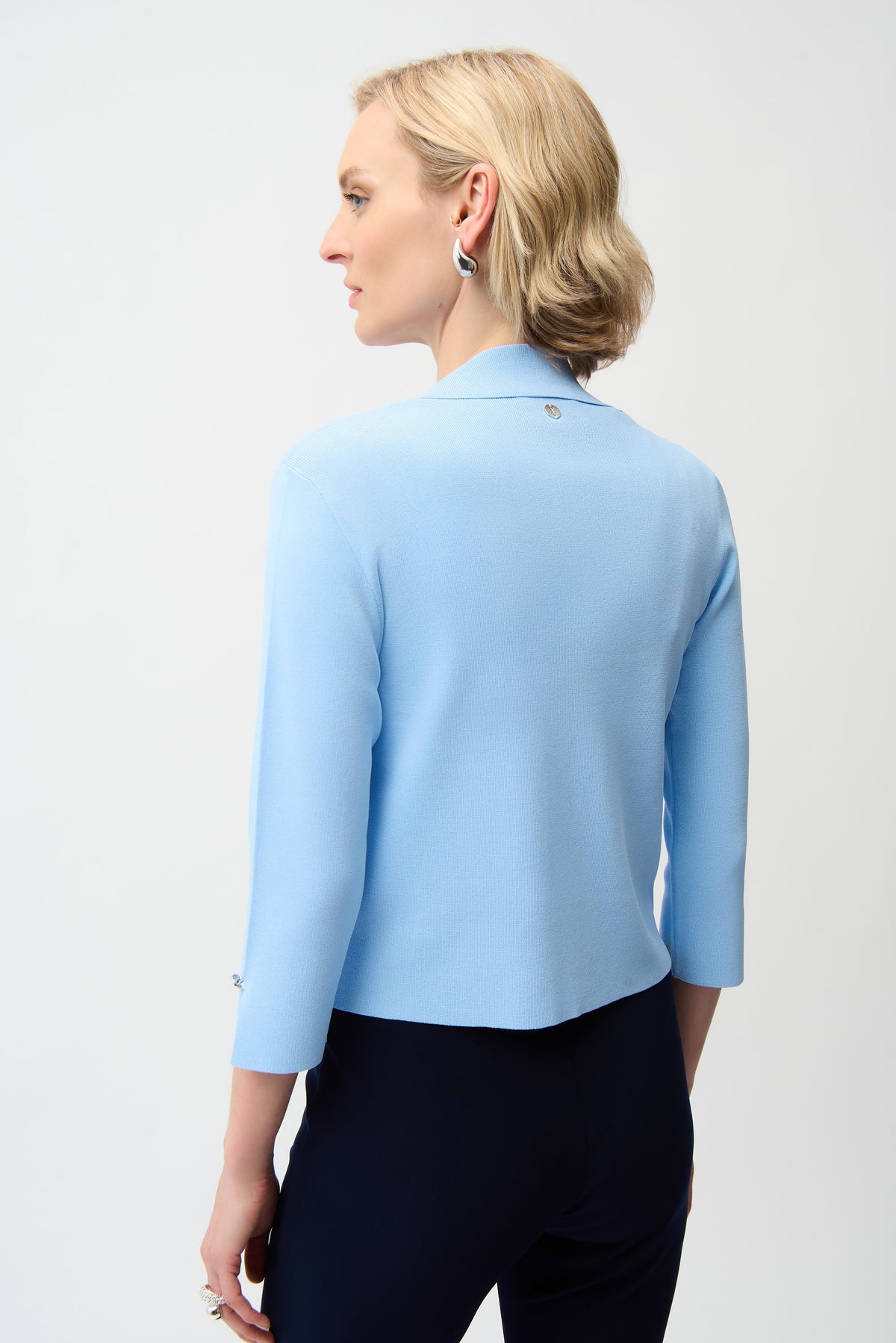 Joseph Ribkoff open front blouse, stylish women&