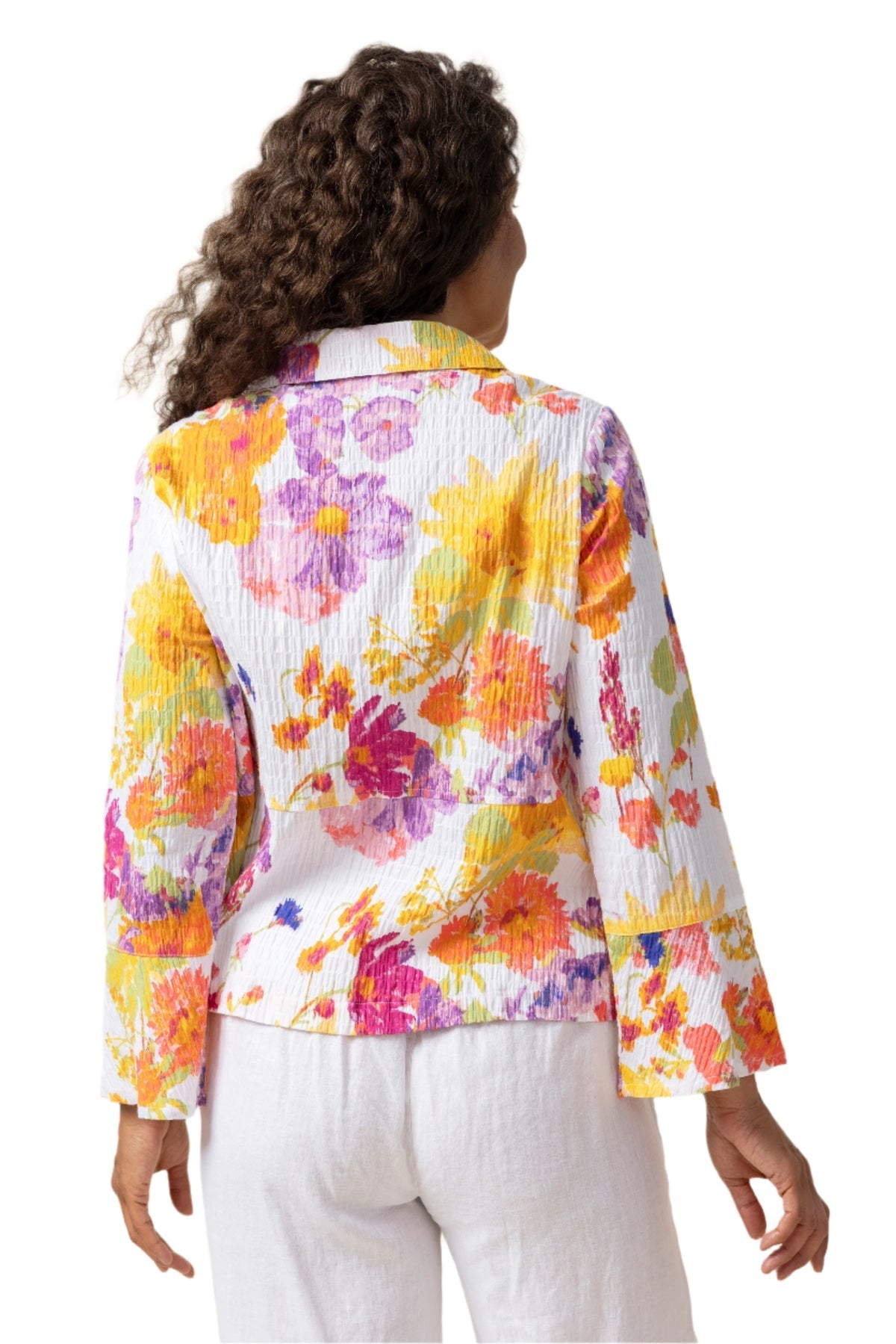 Habitat | Crinkle Cotton Sunflower  Flou