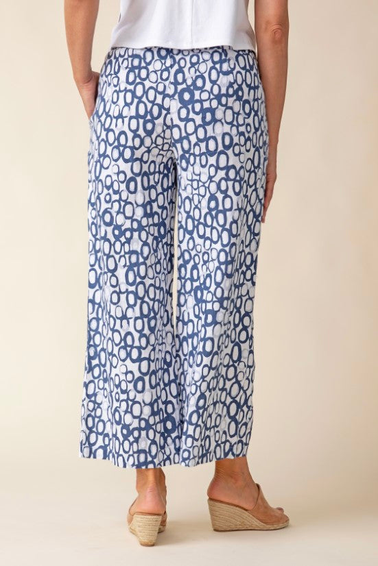 Habitat | Linen Circle Easy Flood Pant