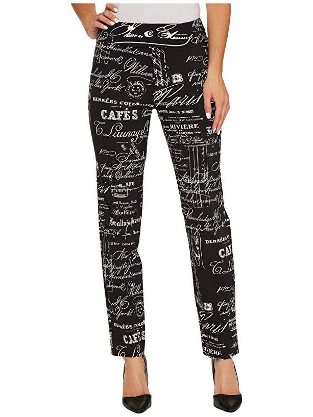Krazy Larry | French News Print Pant