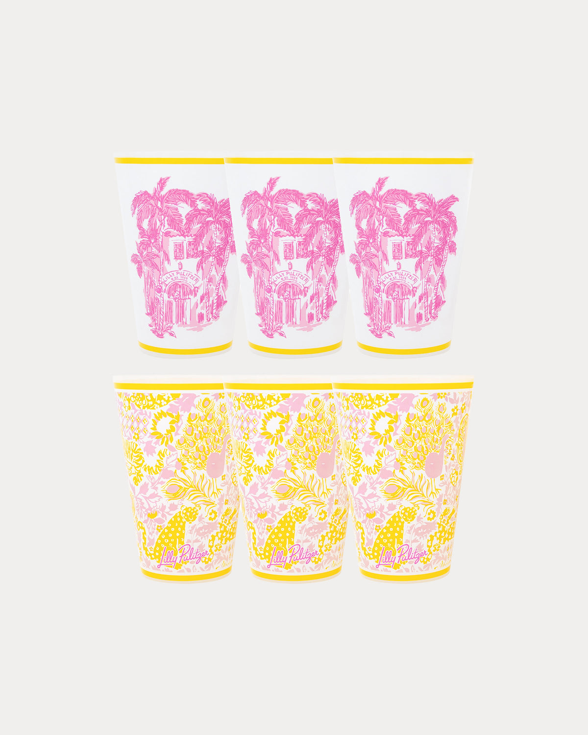 Pool Cup Set - Multi Royal Zoo