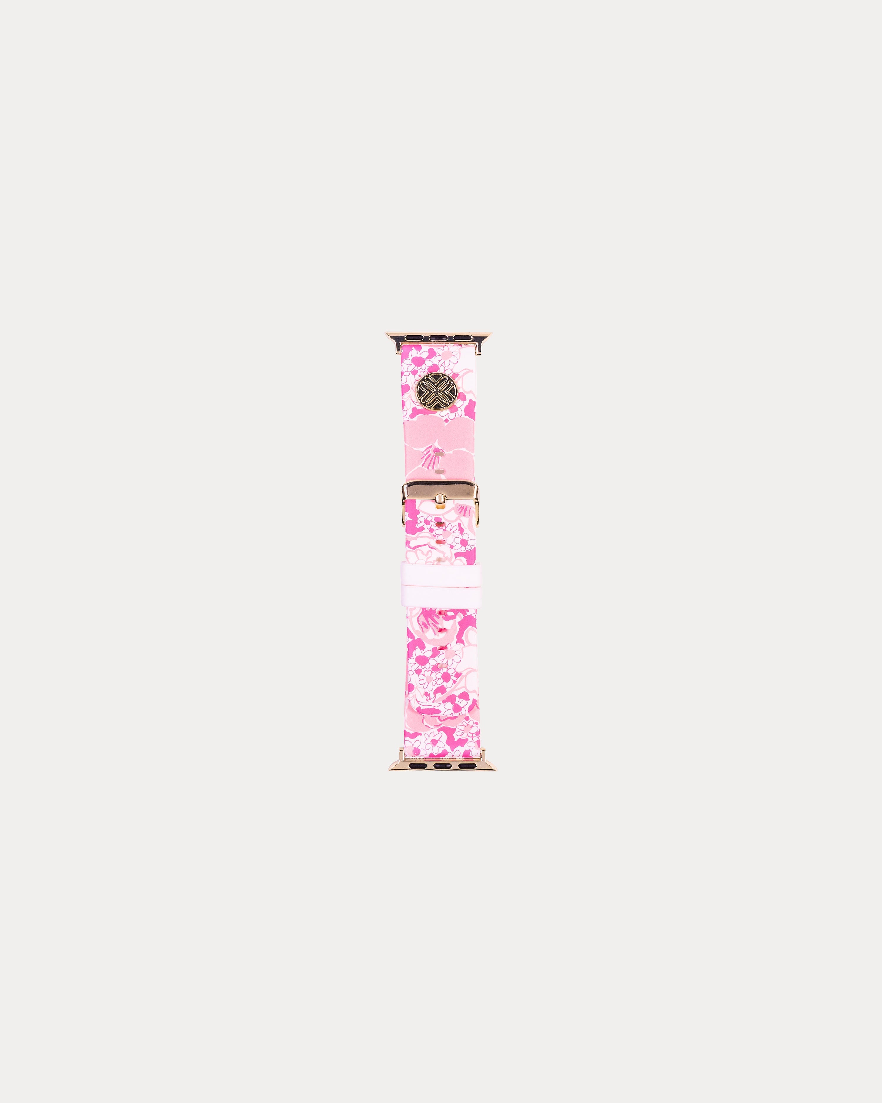 Silicone Apple Watch Band, Conch Shell Pink Burst of Joy