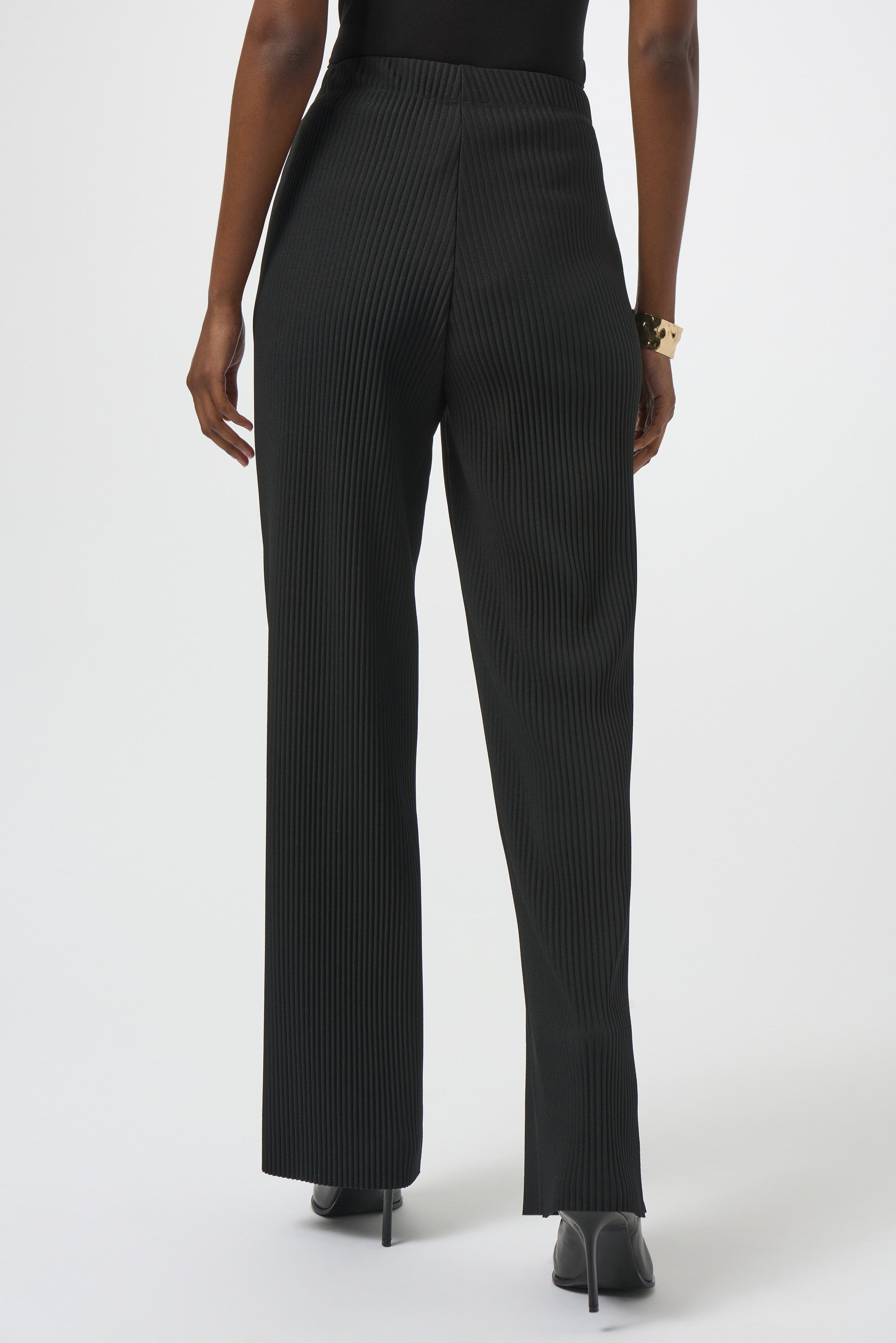 Joseph Ribkoff | Pleated Scuba Wide-leg Pants