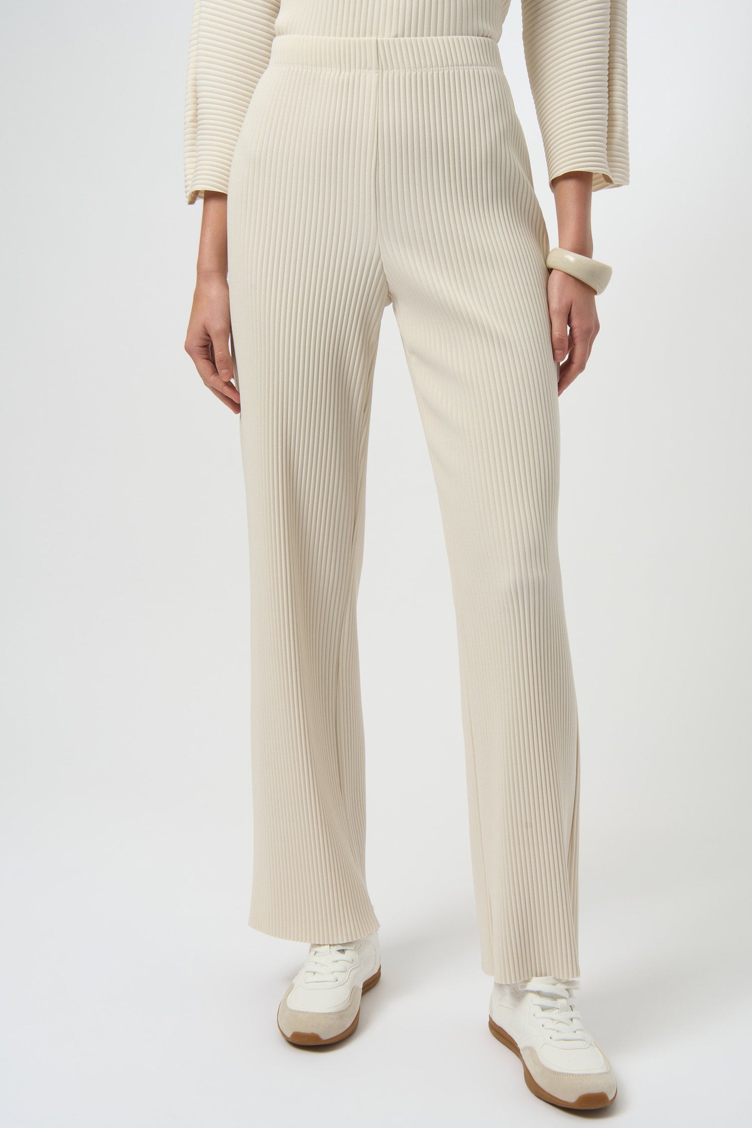 Joseph Ribkoff | Pleated Scuba Wide-leg Pants