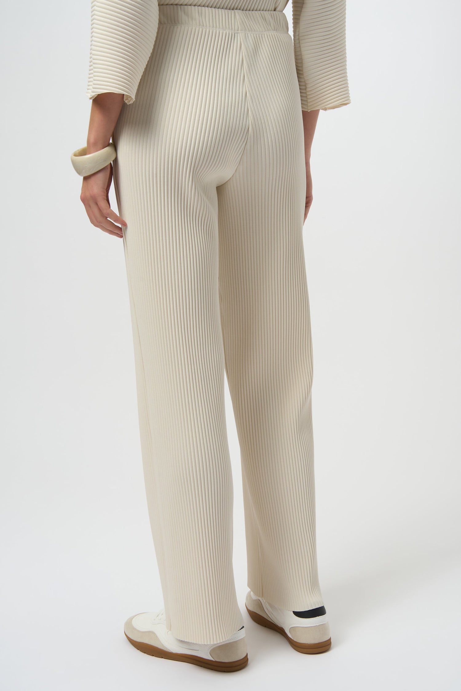 Joseph Ribkoff | Pleated Scuba Wide-leg Pants