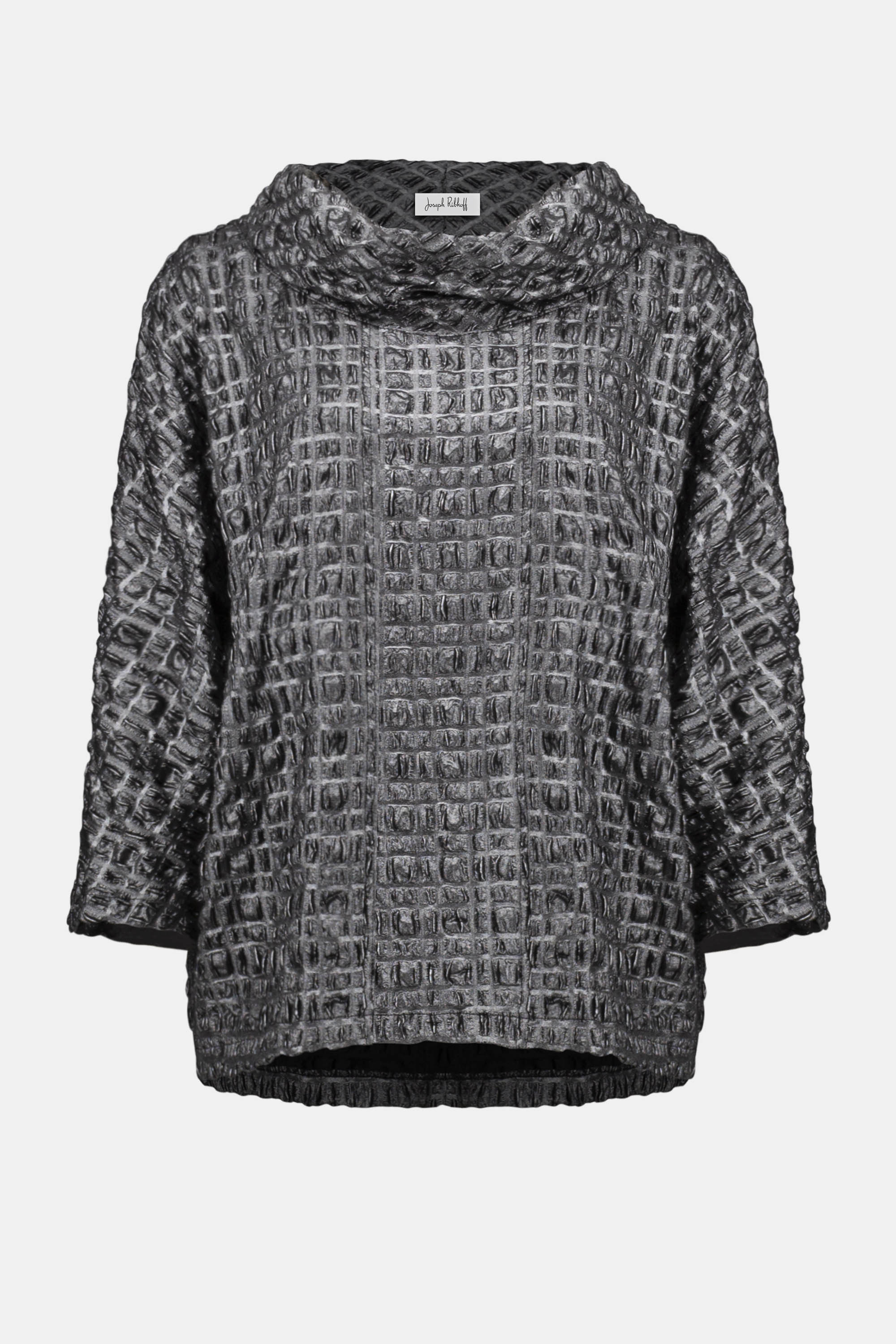 Joseph Ribkoff | Jacquard Cowl Nk Top