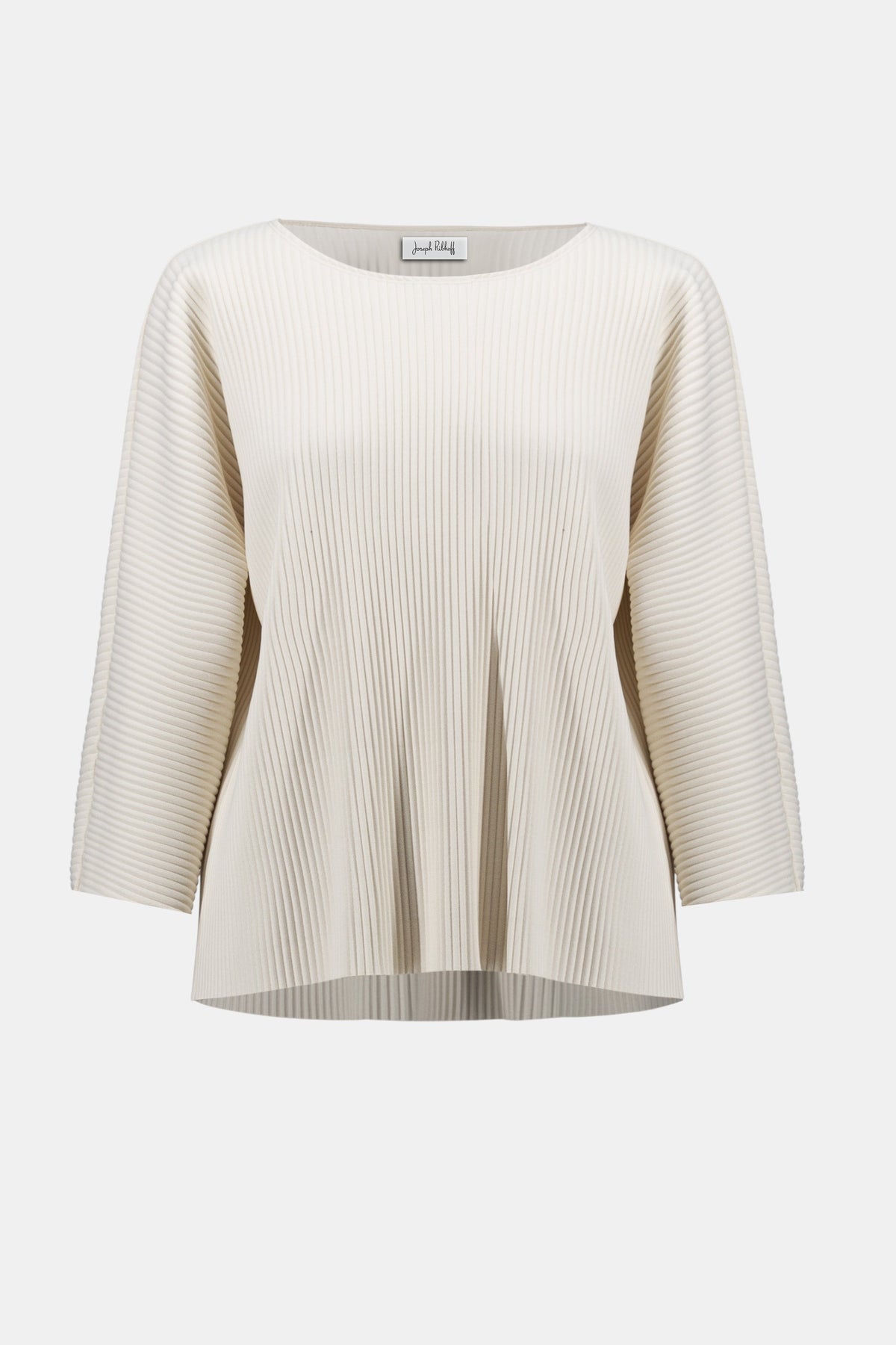 Joseph Ribkoff | Pleated Scuba Boxy Top - Evelyne Talman