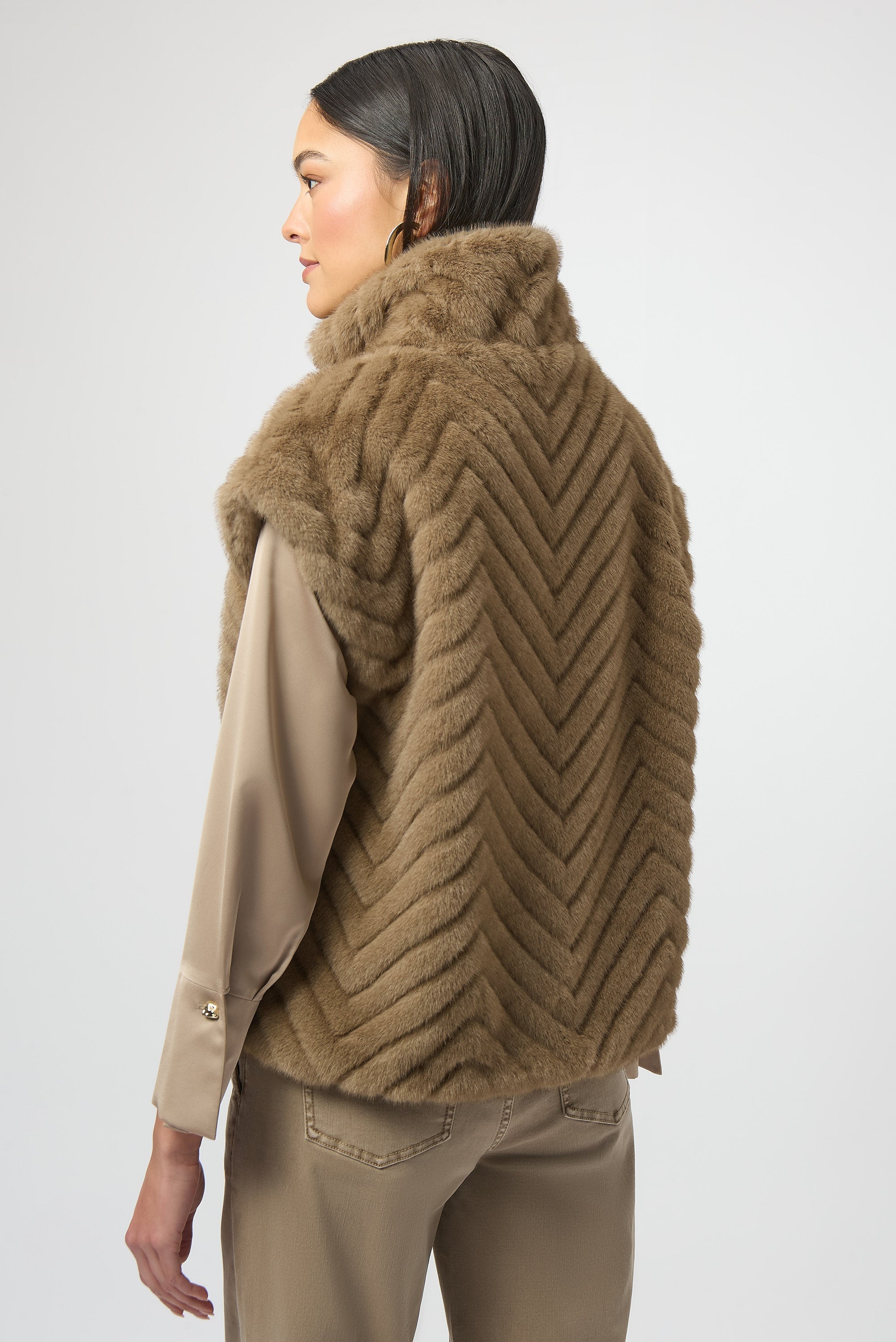 Joseph Ribkoff | Faux Fur Vest
