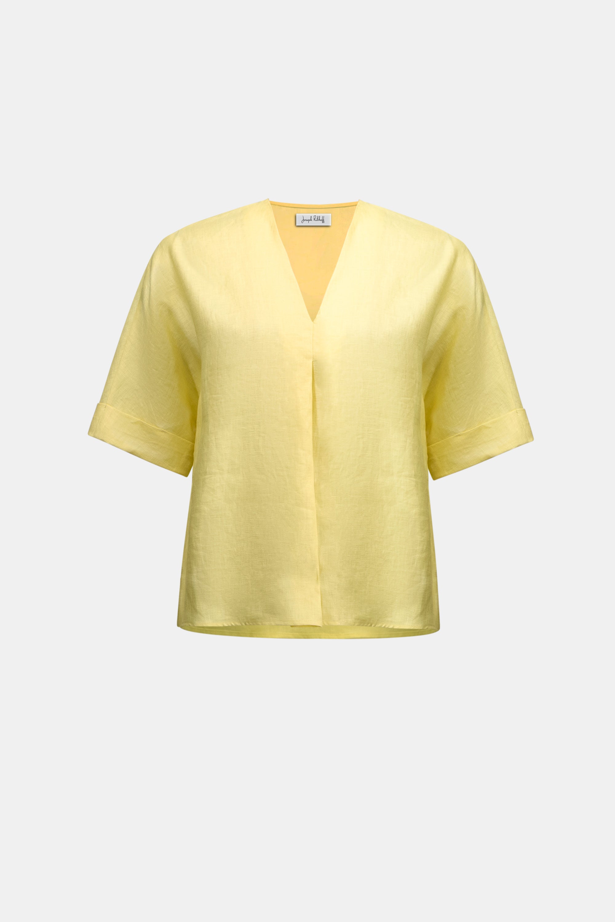 Linen Straight-cut Top