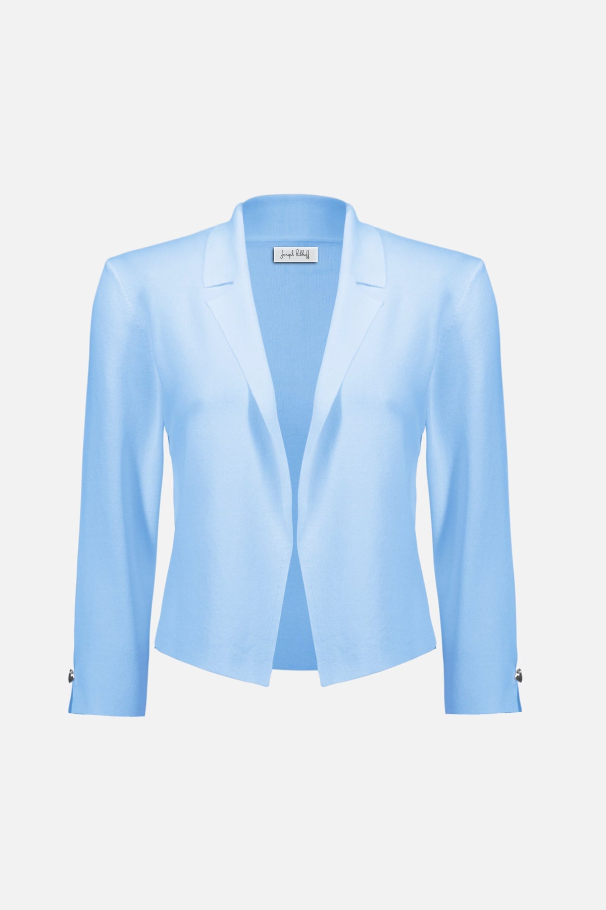 Joseph Ribkoff open front blouse, stylish tops with a relaxed fit and draped open front, perfect for casual or professional wear.