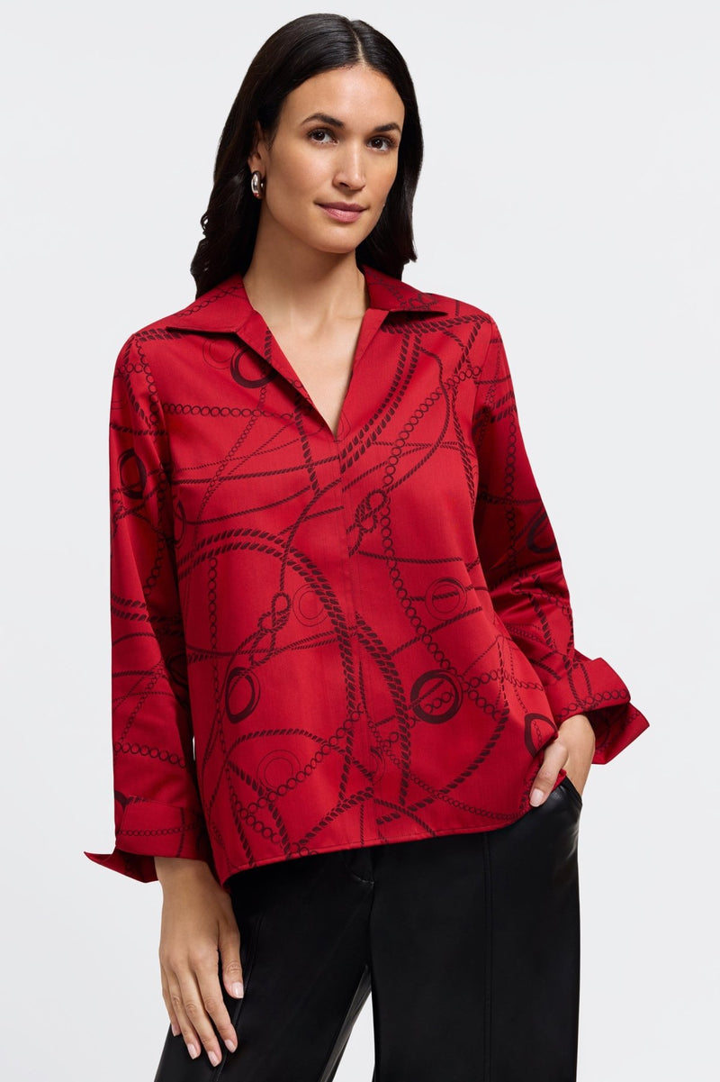Foxcroft | Agnes L/s Top