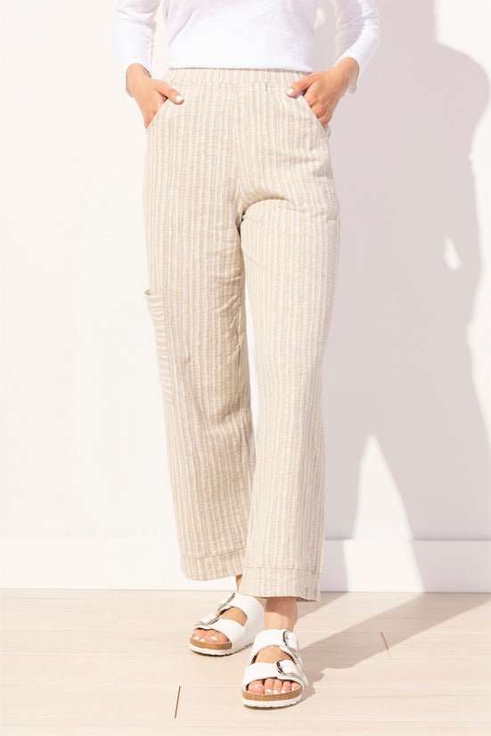 Escape By Hab | Bali Stripe Cotton Pocket Floo