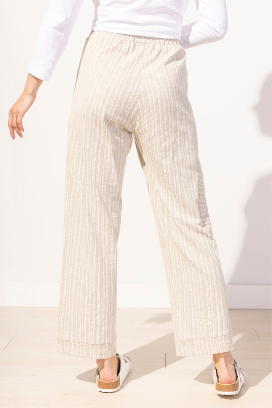 Escape By Hab | Bali Stripe Cotton Pocket Floo