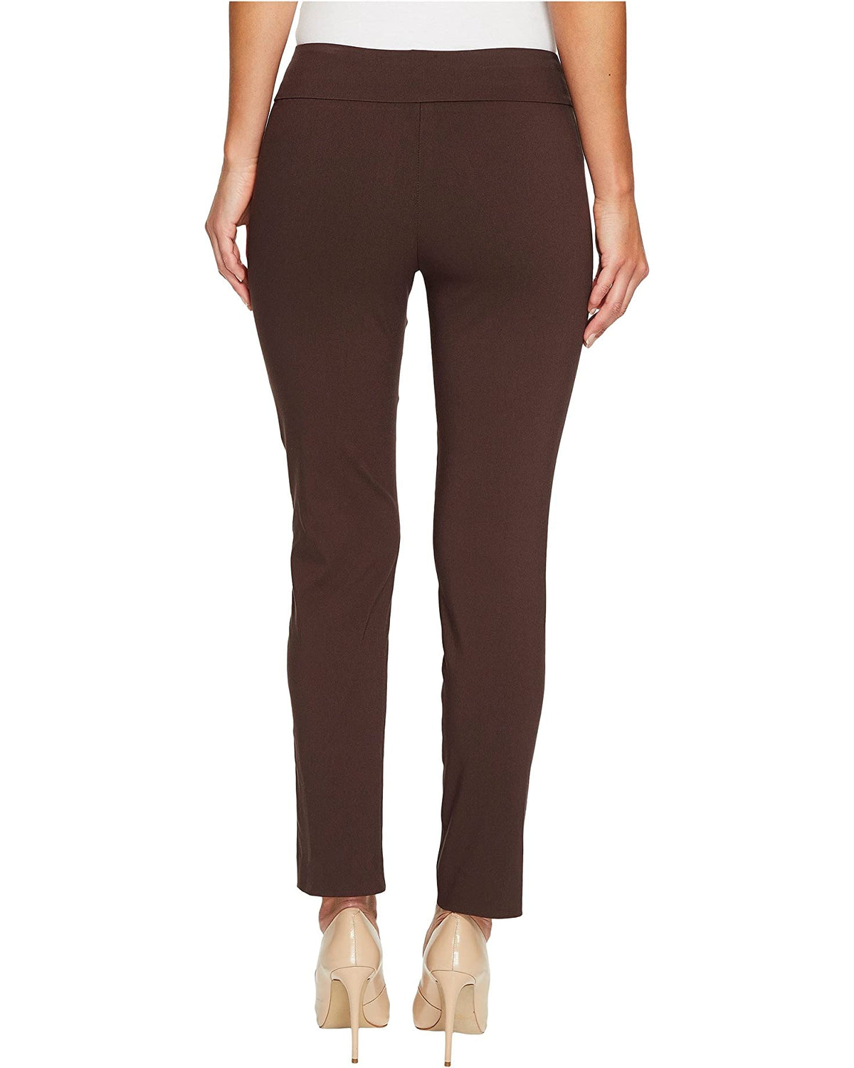 Krazy Larry | Pull on Pant Brown | Krazy Larry | Cloister Collection Designer Fashion
