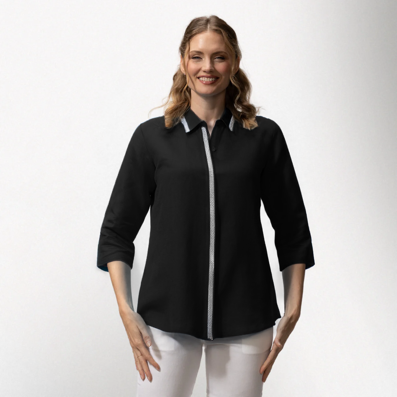 Too Fan | Top with Crystals