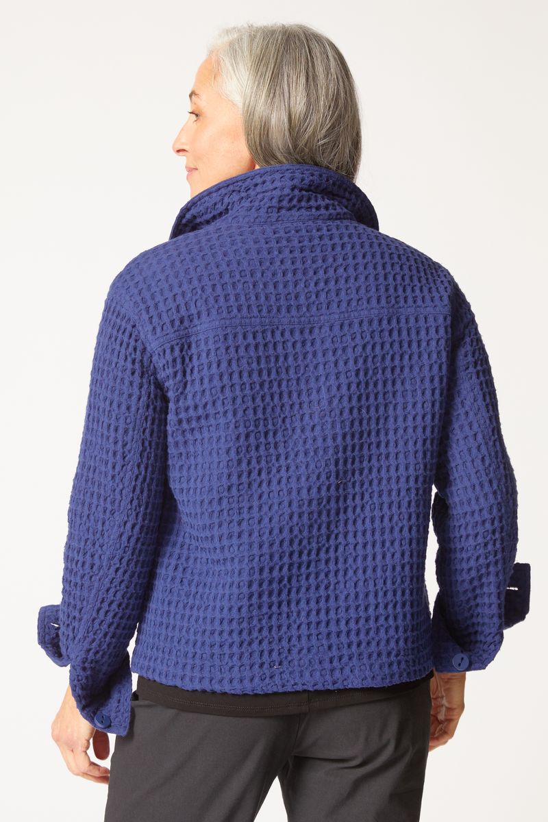 Habitat | Washed Honeycomb Shacket