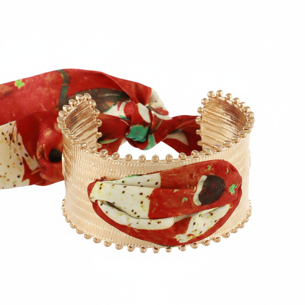 Scarf Cuff Bracelet