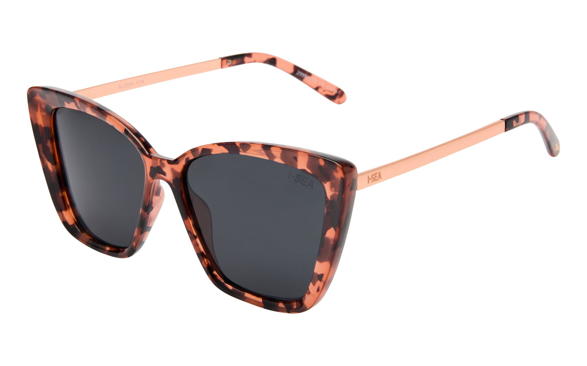 Aloha Fox Sunglasses - Blonde Tort/Smoke