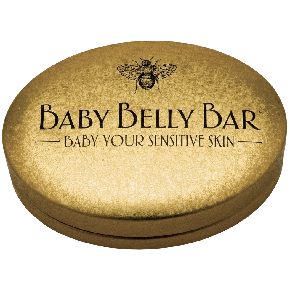 Round beige product with &