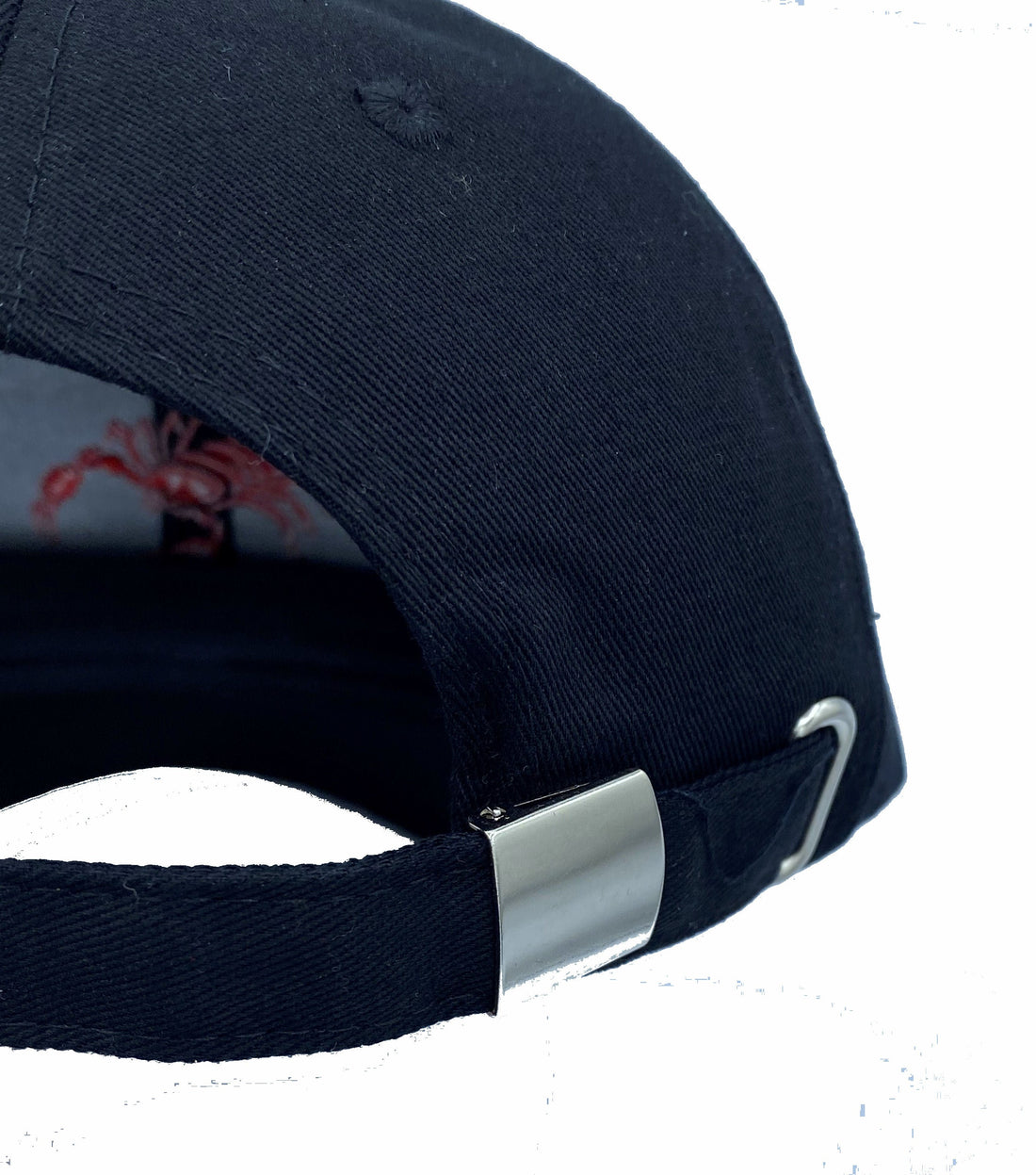 Black Scorpions Baseball Hat by SCORPION GEAR, adjustable with a curved brim and embroidered logo on the front.