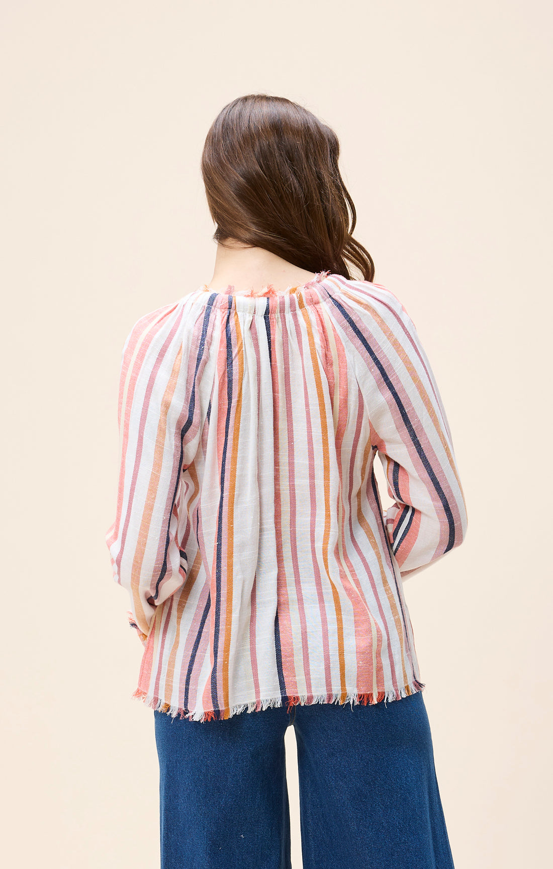 Cleobella | Zinnia Top - Ivory Multi - Evelyne Talman