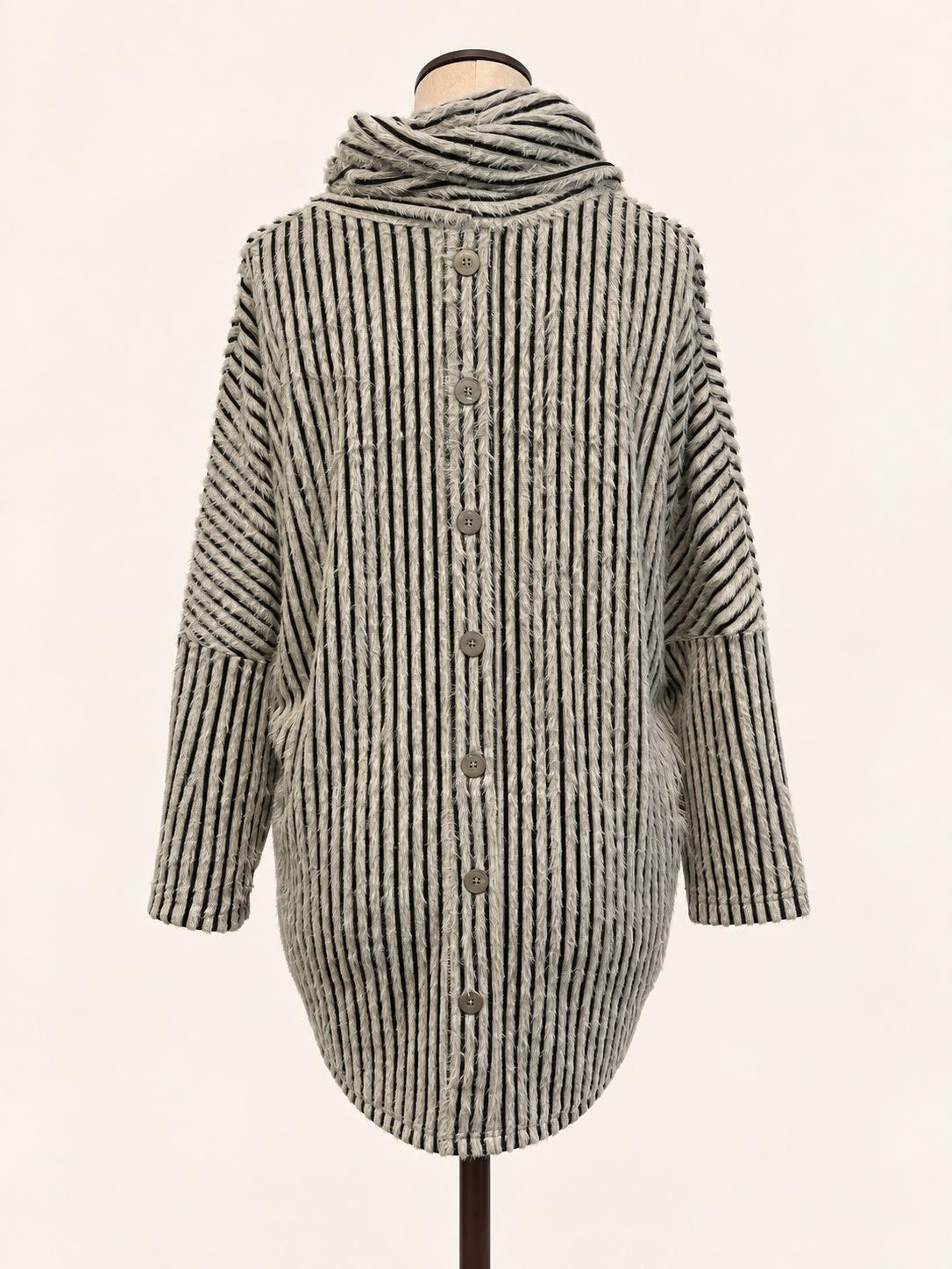Cowl Neck Dolman Sleeve Sweater