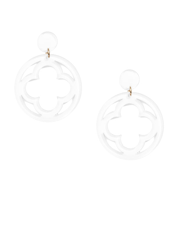Zenzii | Open Clover Drop Earring