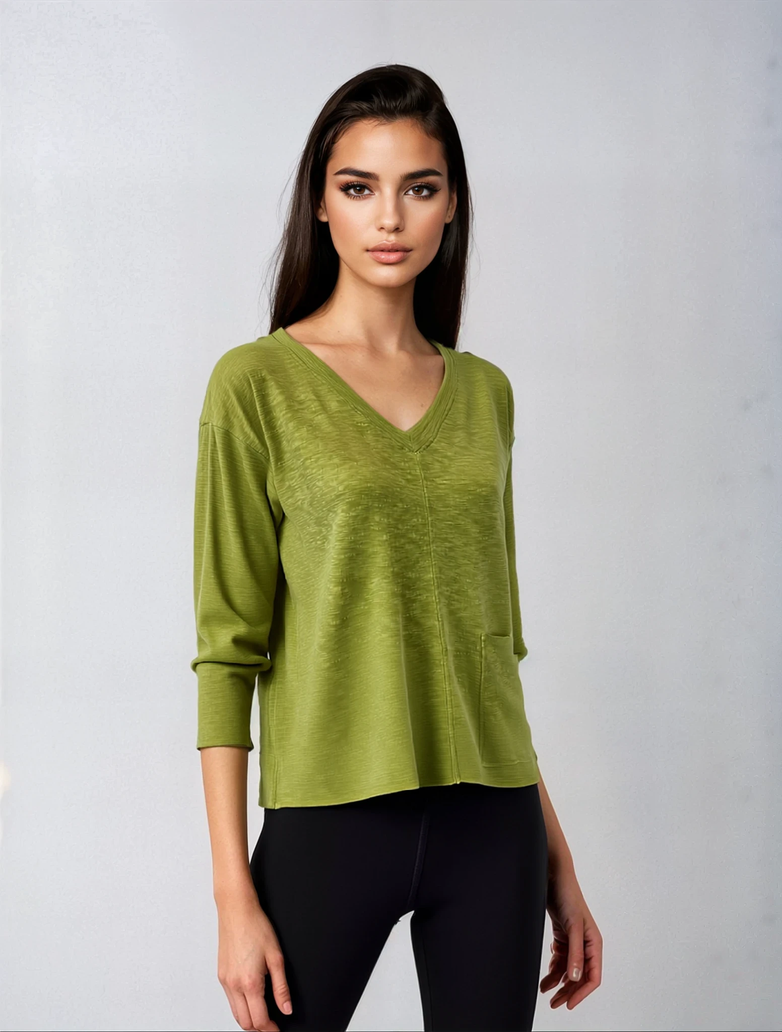 Nalley & Millie | Pocket Top Long Sleeve