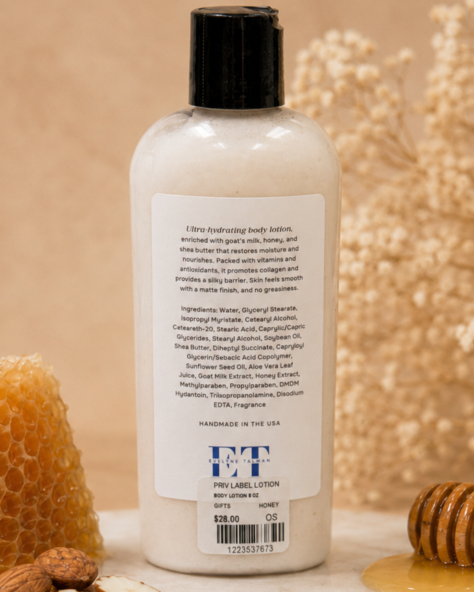 Honey Almond 8 Oz Body Lotion