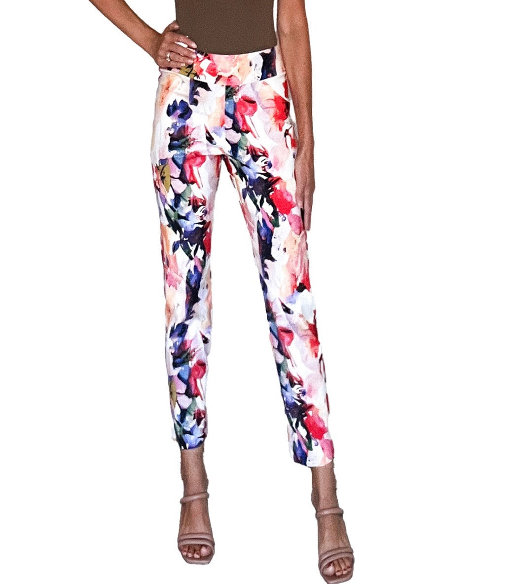 Krazy Larry | Splash Print Pant