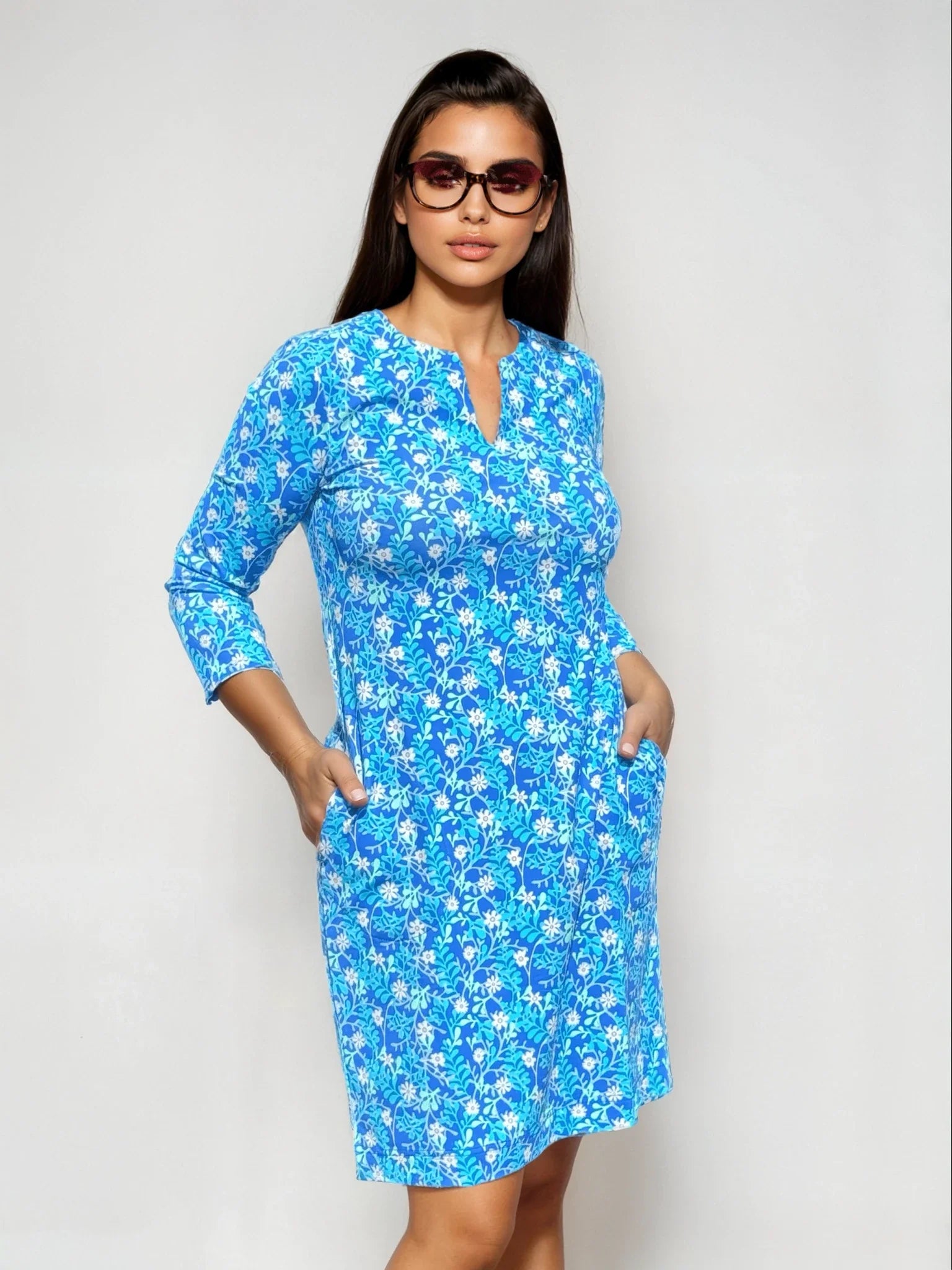 Lulu B | Travel Dress W/pockets